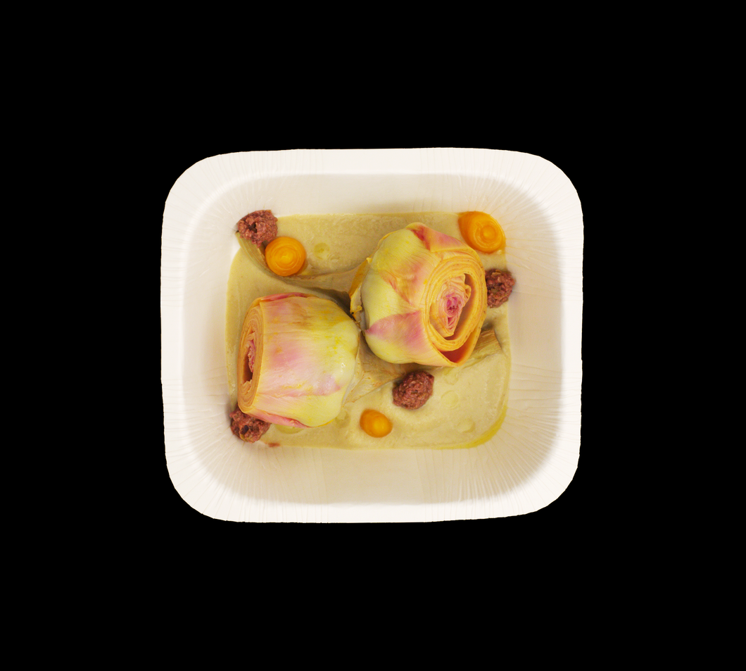 CARCIOFI, MANDARINO E OLIVE